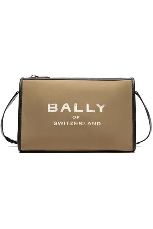 Bally Kuriertasche aus Canvas mit Logo-Print