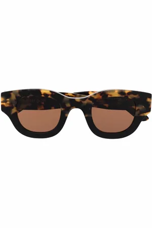 THIERRY LASRY Autocracy Sonnenbrille in Schildpattoptik