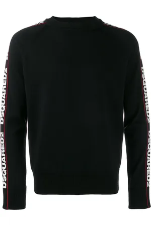 Dsquared2 Pullover mit Logo-Streifen