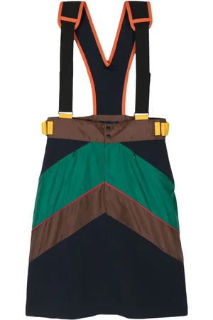 Kolor Latzkleid in Colour-Block-Optik