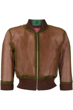 Jean Paul Gaultier 1980s transparente Bomberjacke