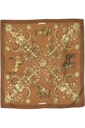 Hermès 1990 Parc Royal Seidenschal