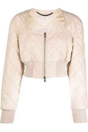 Stella McCartney Gesteppte Cropped-Jacke