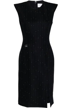 GENNY Midikleid mit Nadelstreifen