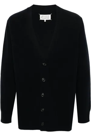 Maison Margiela Cardigan aus gebürsteter Wolle