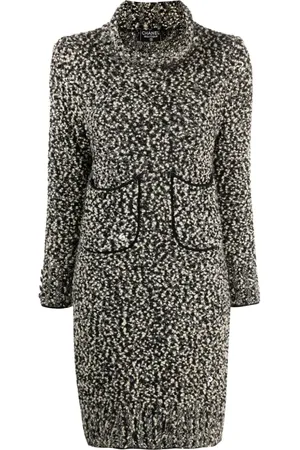 CHANEL 1994 Minikleid mit Rollkragen