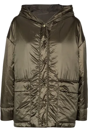 Max Mara Wattierter Greenmo Kapuzenmantel