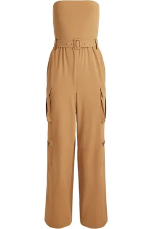 ALICE+OLIVIA Schulterfreier Sachiko Jumpsuit