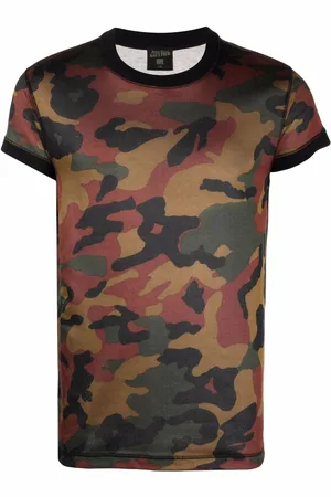 Jean Paul Gaultier 2000s T-Shirt mit Camouflage-Print
