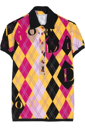 Dior 2004 Poloshirt mit Logo-Print
