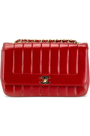 CHANEL 1993 mittelgroße Diana Schultertasche
