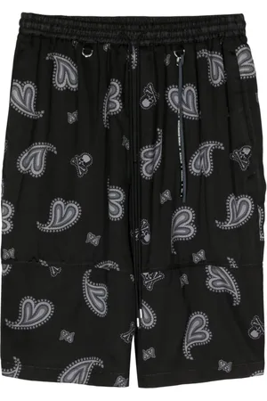 MASTERMIND Bermudas mit Paisley-Print