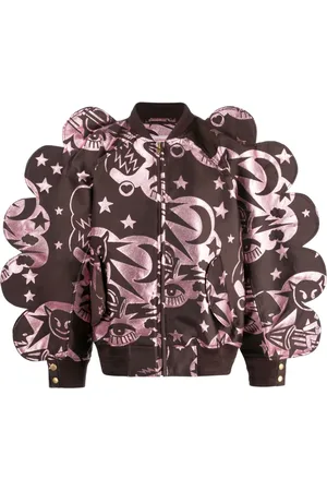 WALTER VAN BEIRENDONCK Bomberjacke im Oversized-Look