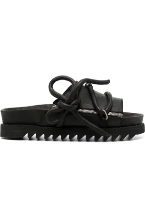GUIDI Sandalen mit Schnürung