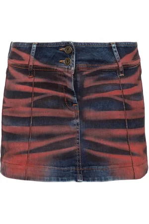 KNWLS Harley Jeans-Minirock