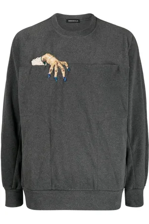UNDERCOVER Sweatshirt mit Stickerei