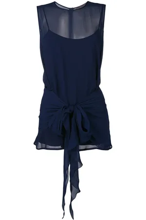 Max Mara Top mit Sheer-Effekt