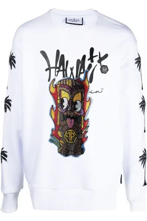 Philipp Plein Sweatshirt mit Hawaii-Print