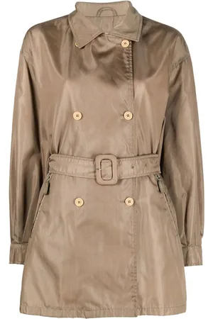 Prada 2000 Doppelreihiger Mantel
