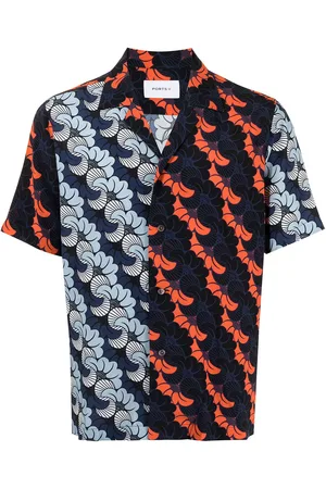 Ports V Hemd mit Blumen-Print