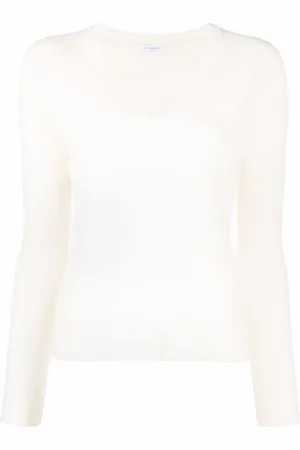 Malo Pullover mit V-Ausschnitt