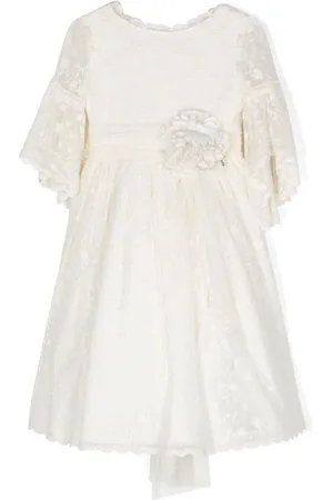 Amaya Festliches Kleid mit Blumenspitze