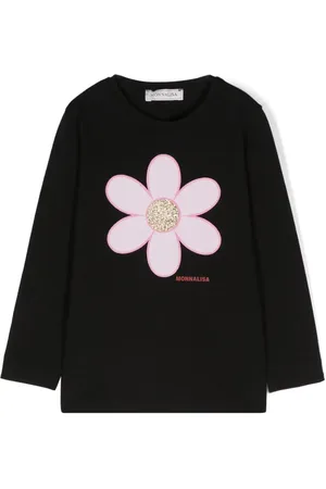 MONNALISA T-Shirt mit Blumen-Print