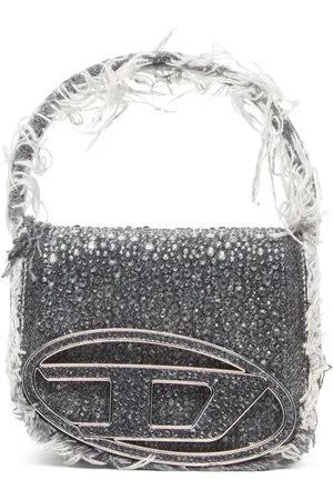 Diesel Mini 1DR Schultertasche mit Kristallen