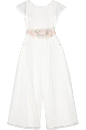 Amaya Wide-Leg-Jumpsuit aus Tüll