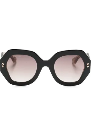 Etro Sonnenbrille mit geometrischem Gestell