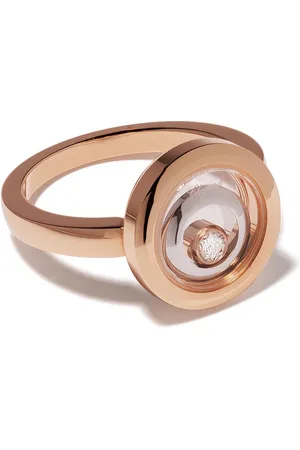 Chopard 18kt Rotgold- und Weißgoldring mit Diamanten