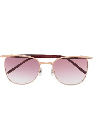 MATSUDA Sonnenbrille mit Rosa Gestell