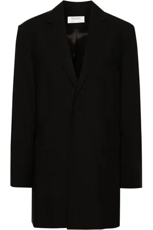 Gauchere Blazer mit Gürtel