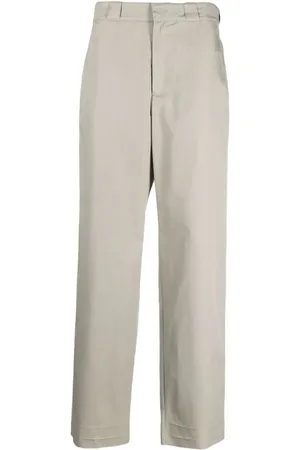 Givenchy Gerade Hose mit Logo-Patch