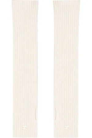 Courrèges Gerippte Fäustlinge