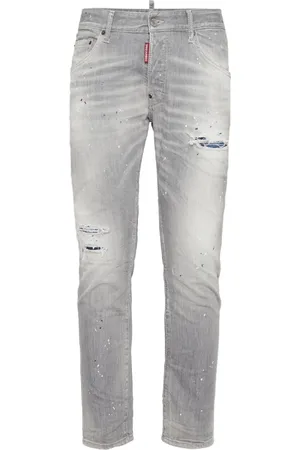 Dsquared2 Ausgeblichene Jeans im Distressed-Look
