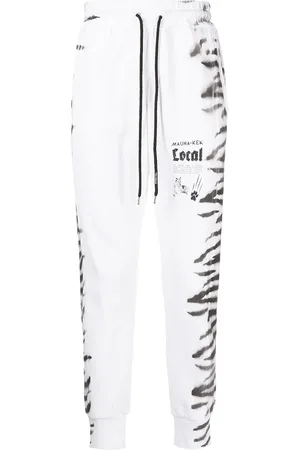 MAUNA KEA Jogginghose mit Tiger-Print