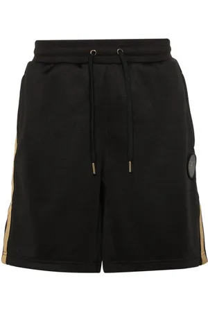 EA7 Shorts mit Logo-Patch
