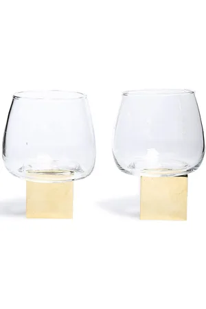 VANESSA MITRANI 2er-Set Cube Gravity Whiskygläser