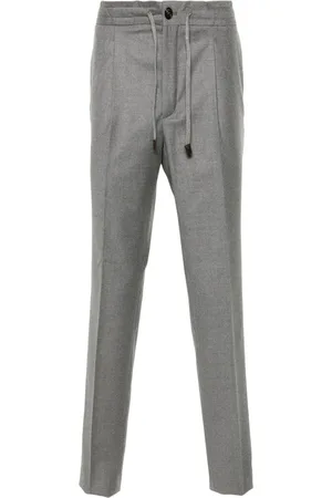 Incotex Flanellhose mit Tapered-Bein