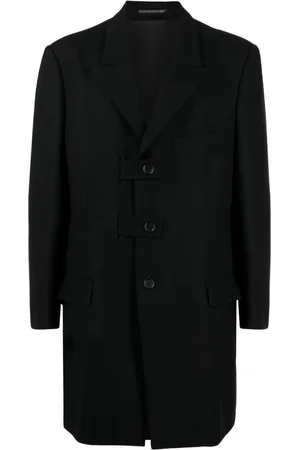 YOHJI YAMAMOTO Einreihiger Mantel