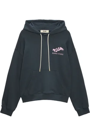 Msgm Hoodie mit Logo-Print