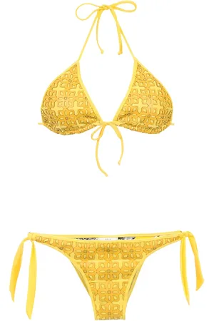 AMIR SLAMA Texturierter Bikini