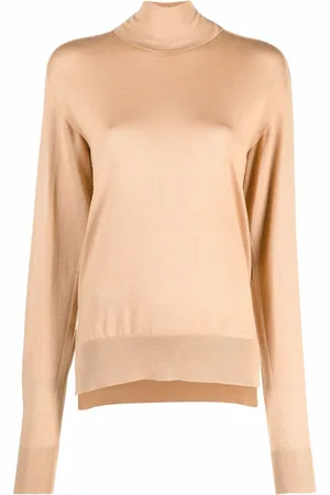 Jil Sander Fein gestrickter Pullover