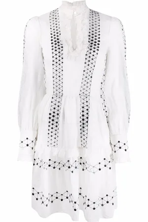 TEMPERLEY LONDON Langärmeliges Robin Minikleid
