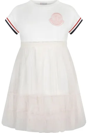 Moncler Kleid mit Logo-Patch