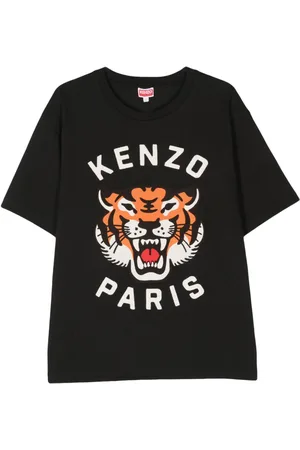 Kenzo T-Shirt mit Tiger-Motiv