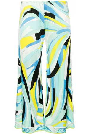 PUCCI Pre-Owned Cropped-Hose mit Print