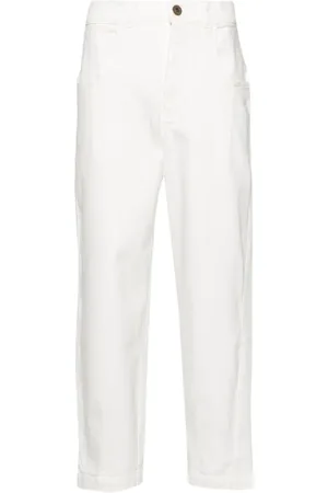 ELEVENTY Hoch sitzende Tapered-Jeans