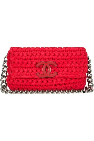 CHANEL 2014 Cruise Crochet Flap Schultertasche